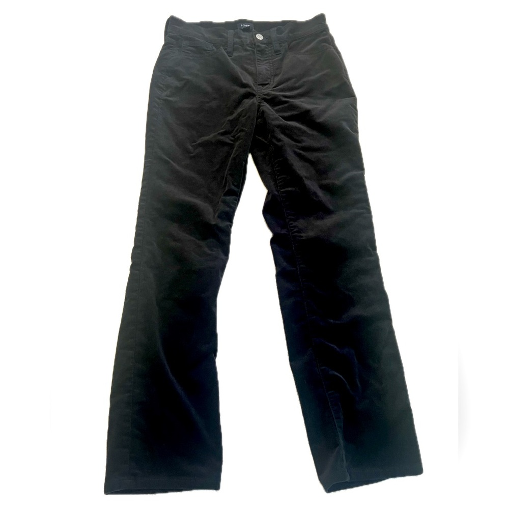 J. Crew Women’s Black Corduroy Black Pants Size 26 P